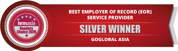 GoGlobalがBest Employer of Recordの銀賞を受賞しました。