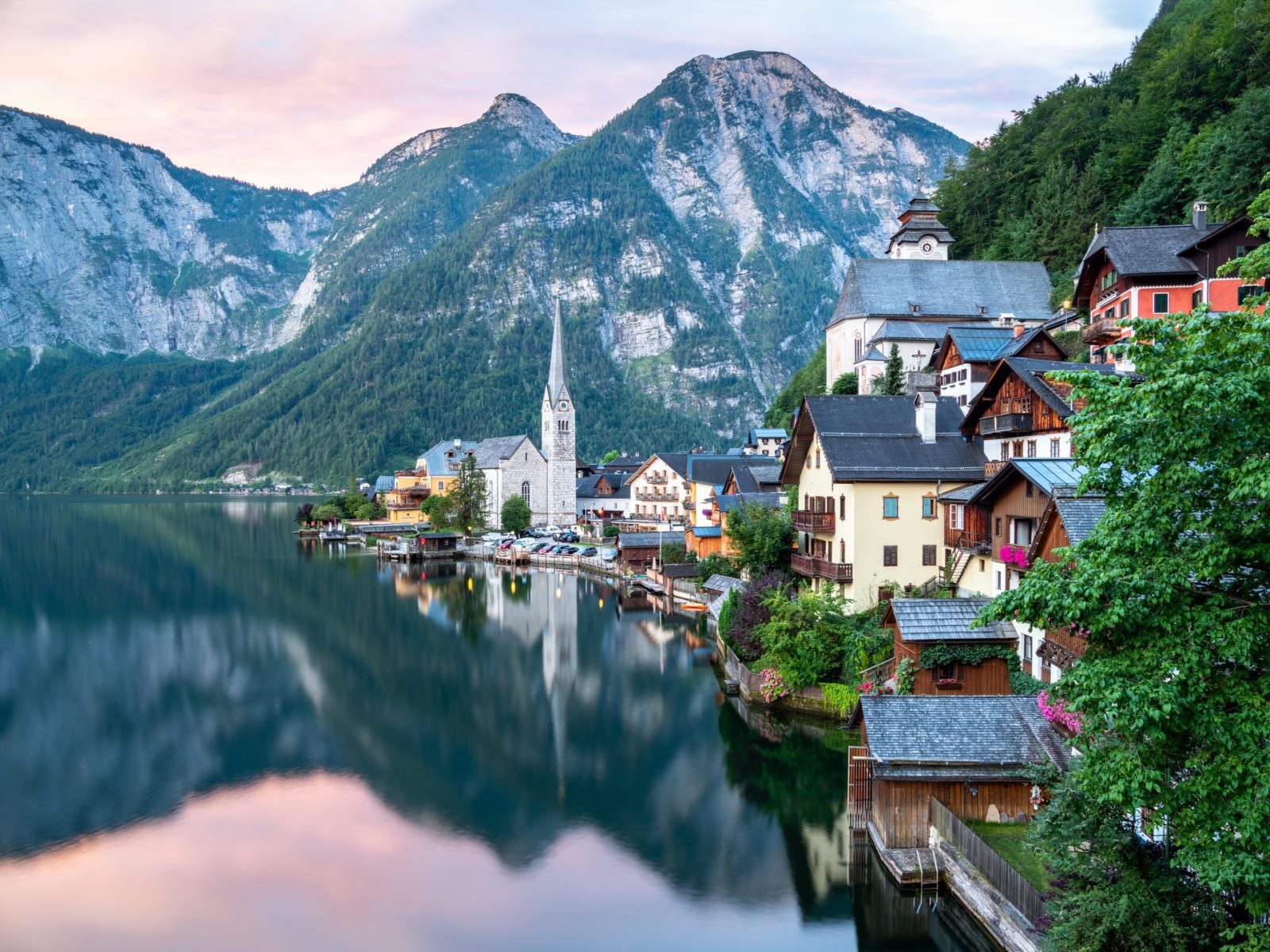 オーストリアの国の美しい風景