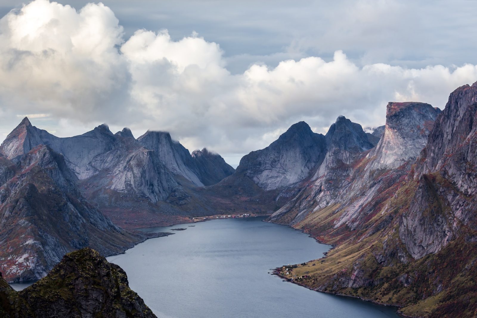 ノルウェーの国の美しい風景