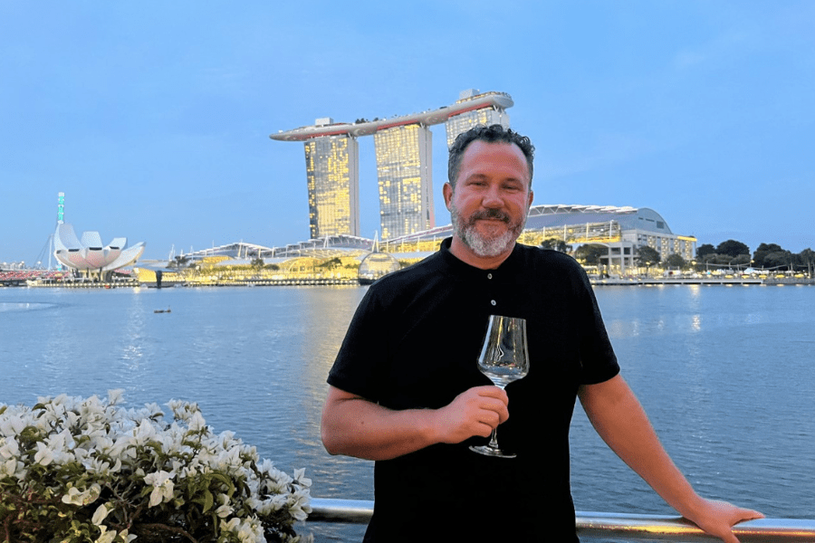Andrew Lindquist in Singapore