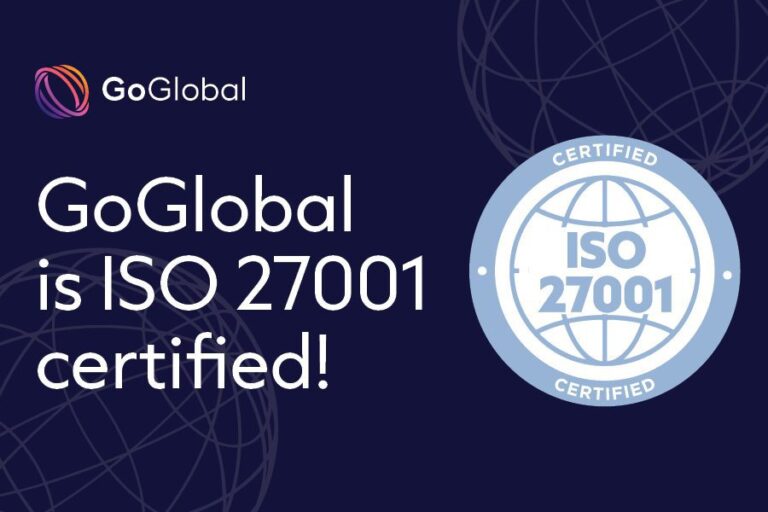 GoGlobal、情報セキュリティマネジメントシステムに関するISO 27001の認証を取得